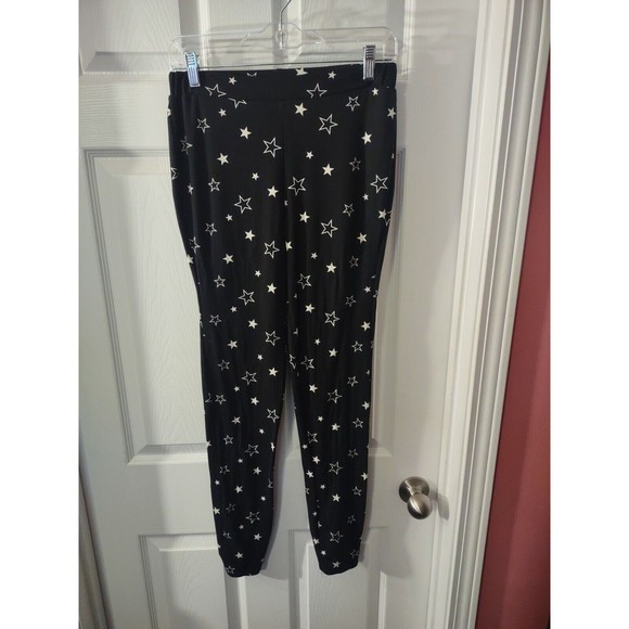Steve Madden Leggings Size S Black With Stars - Picture 2 of 9